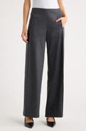 Theory Woodmer Wool Blend Wide Leg Pants
