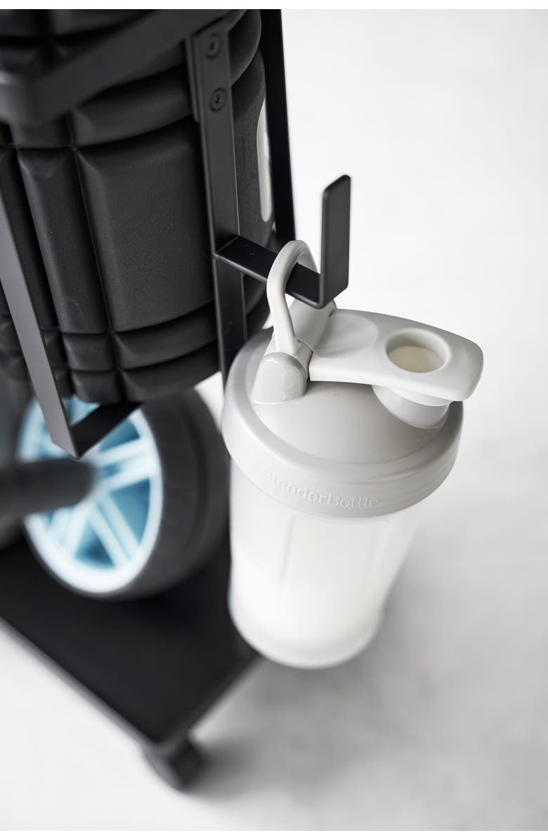 Yamazaki Fitness Equipment Storage Cart, Alternate, color, Black