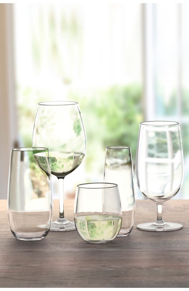 TarHong 6-Pack 18 oz. Montana Tritan Highball Acrylic Glasses - Set of 6, Alternate, color, Clear