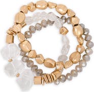 SAACHI Mixed Crystal Bracelet Set