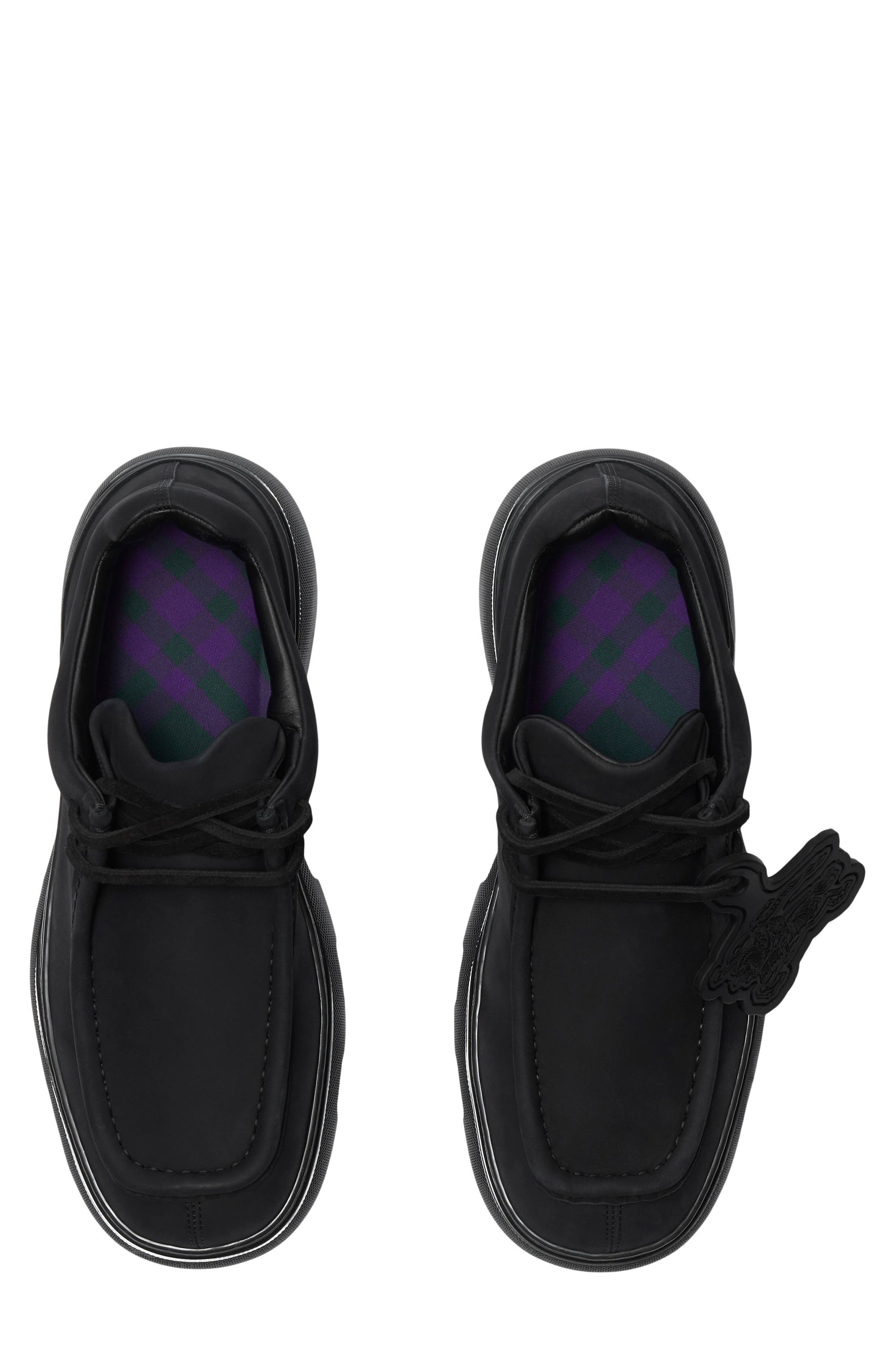 Burberry Creeper Derby, Alternate, color, Black