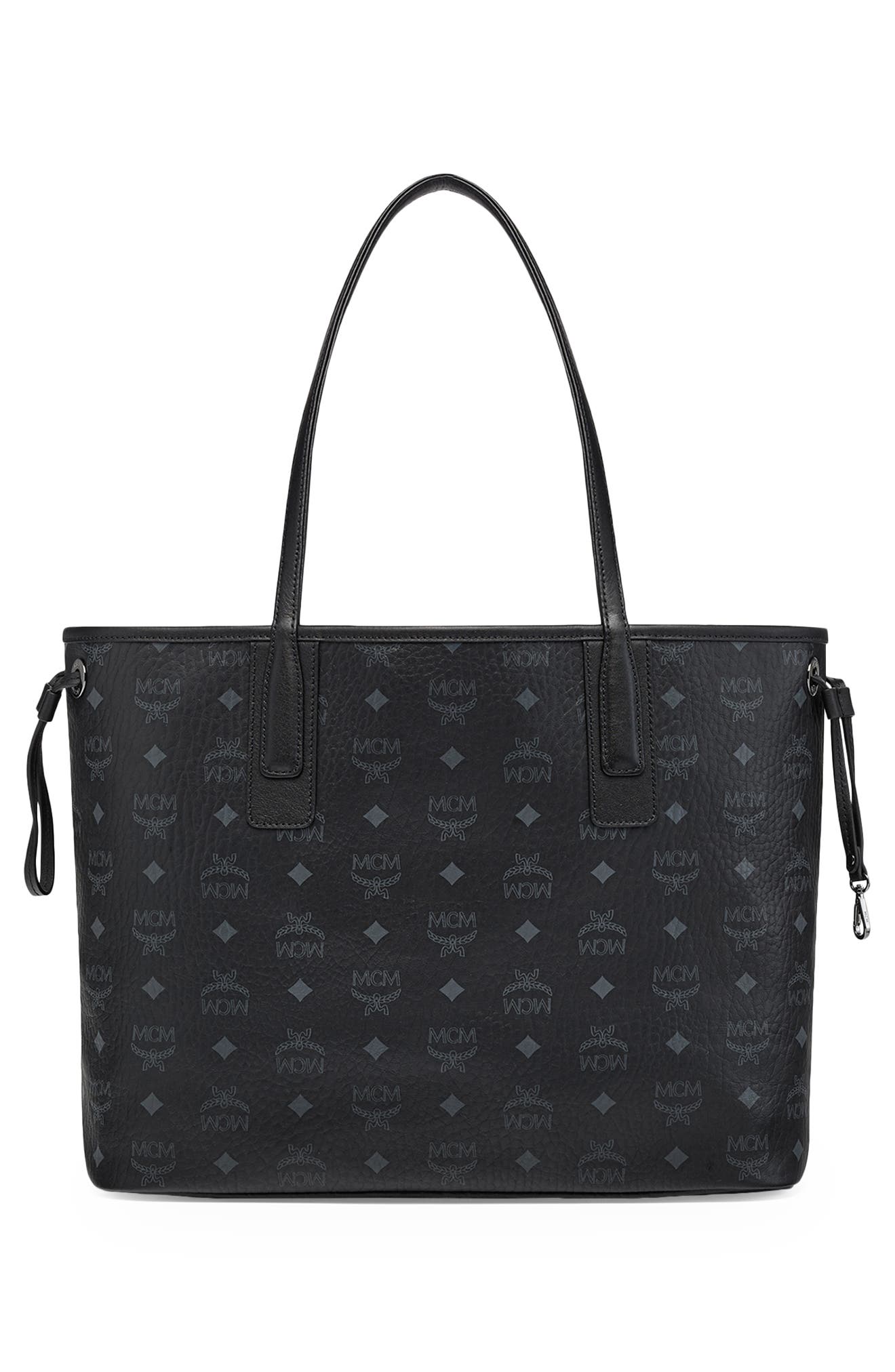 MCM Medium Liz Reversible Shopper, Alternate, color, 