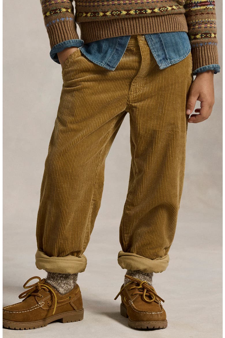 Kids' Bedford Straight Leg Corduroy Pants, Alternate, color, JODPHUR TAN