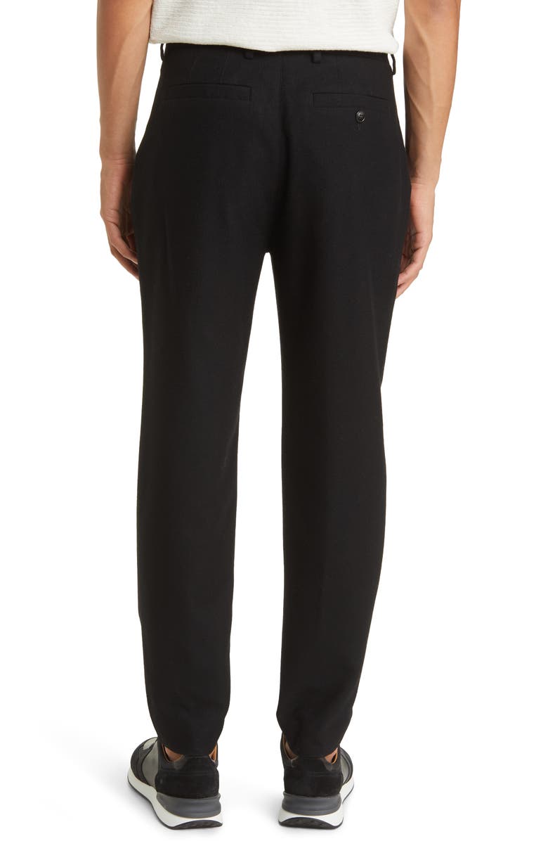 Ted Baker London Badsey Slim Fit Flat Front Cotton Blend Pants, Alternate, color, 