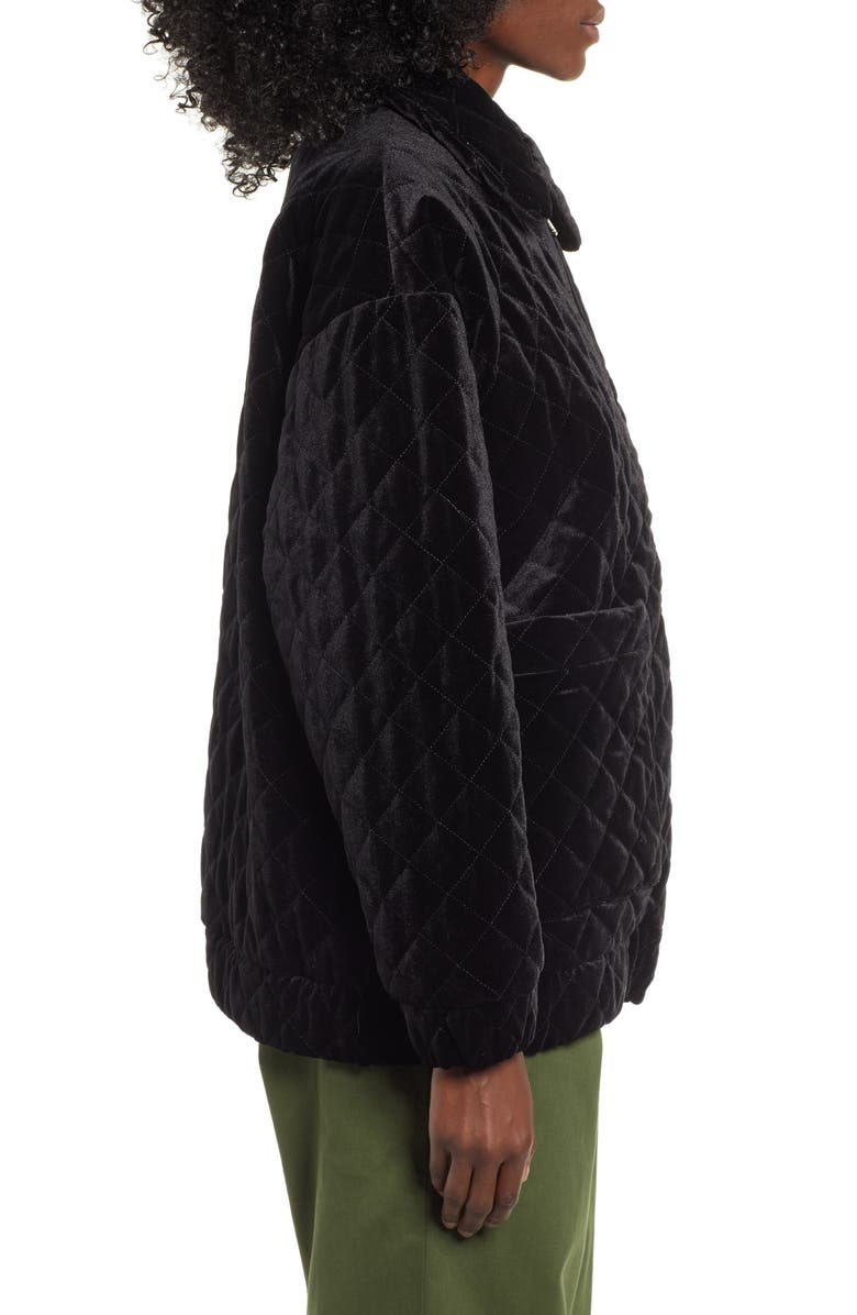 I.AM.GIA Contraband Quilted Velvet Jacket, Alternate, color,