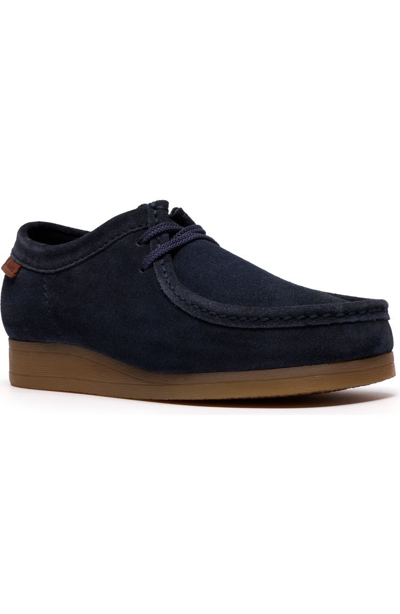 Clarks<sup>®</sup> Wallaston Low Chukka Boot, Main, color, Navy