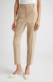 ST. JOHN Heathered Stretch Suiting Ankle Pants