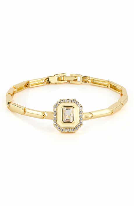 Cubic Zirconia Illusion Bracelet