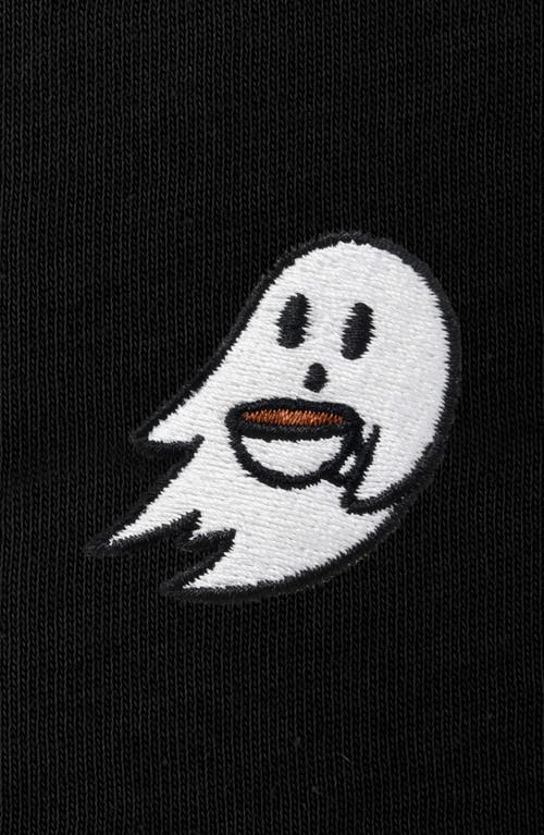 Dalix Spook-a-latte Relaxed Sweatshirt In Black