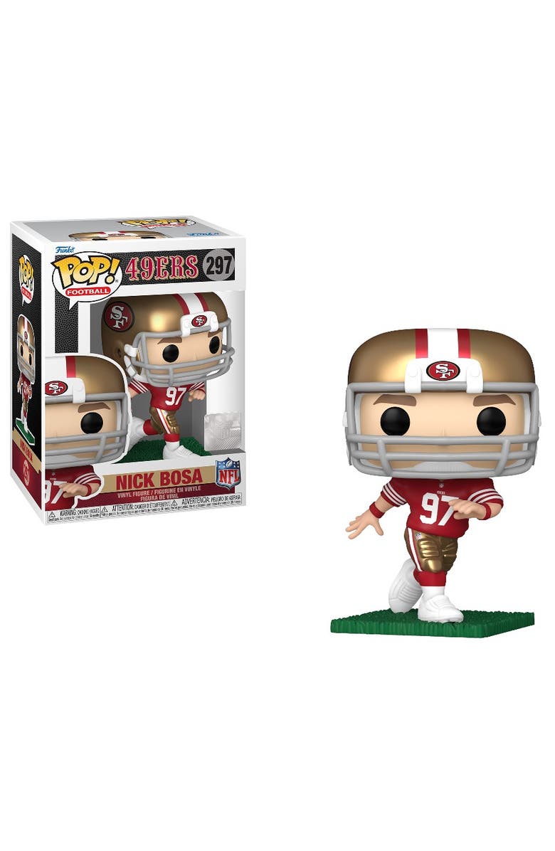 Funko Nick Bosa (San Francisco 49ers) (Red Jersey) NFL Funko Pop!, Main, color, Multi-Color