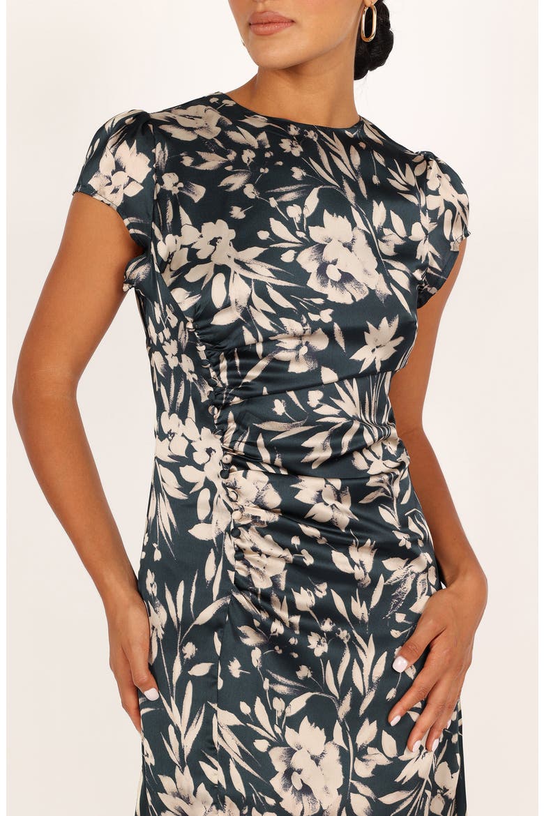 lisbeth midi dress green floral Petal & Pup Women's Lisbeth Midi Dress
