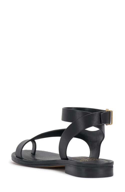 Vince Camuto Liba Ankle Strap Sandal In Black