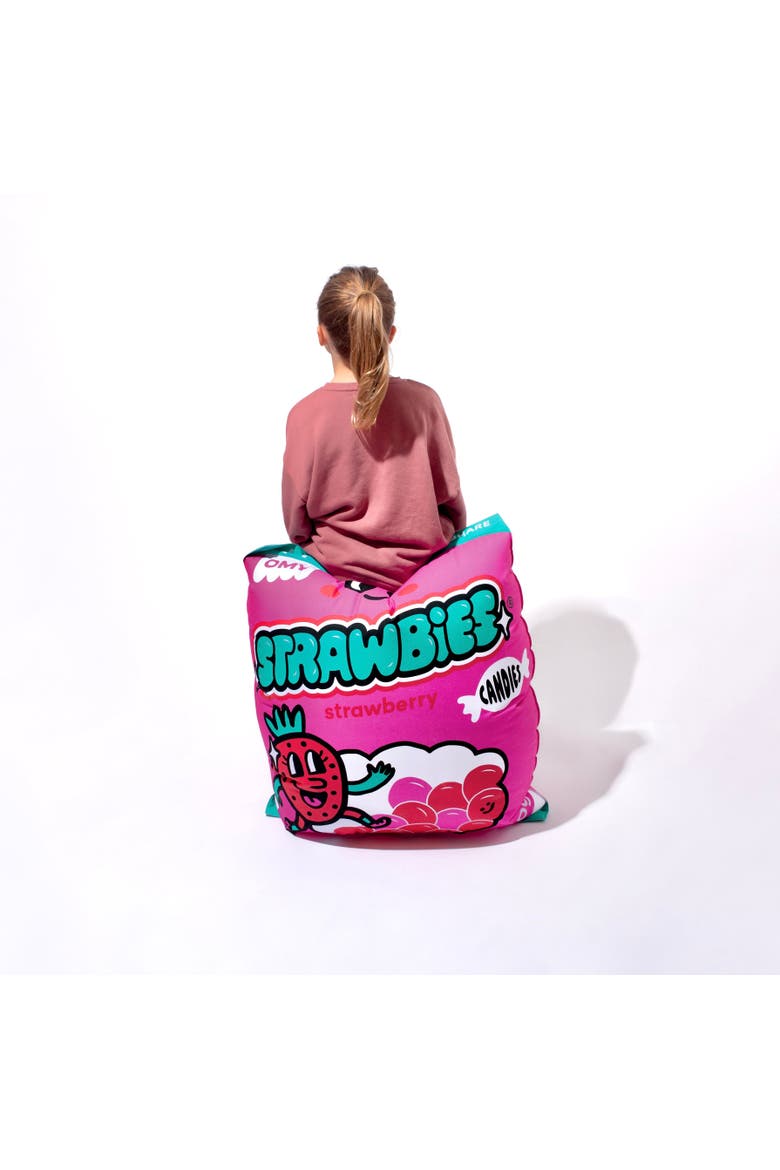 Air Pillow Strawbies, Main, color, Pink