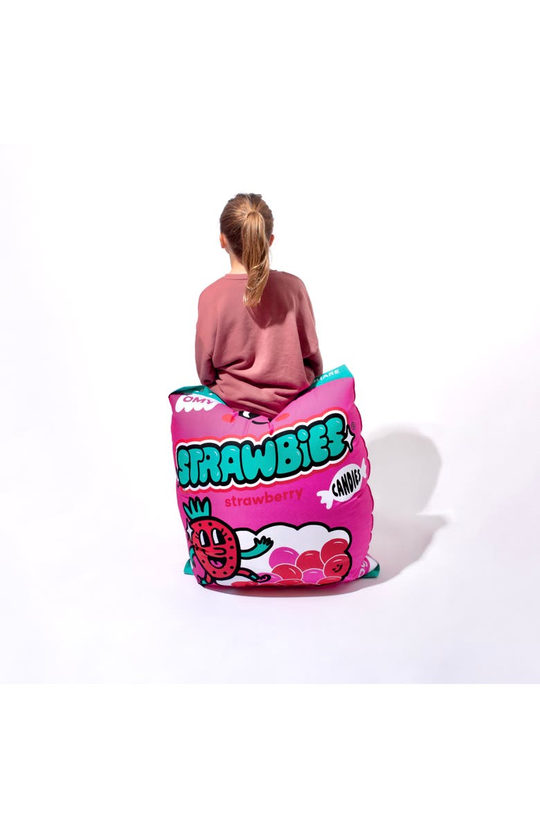 OMY Air Pillow Strawbies, Main, color, Pink