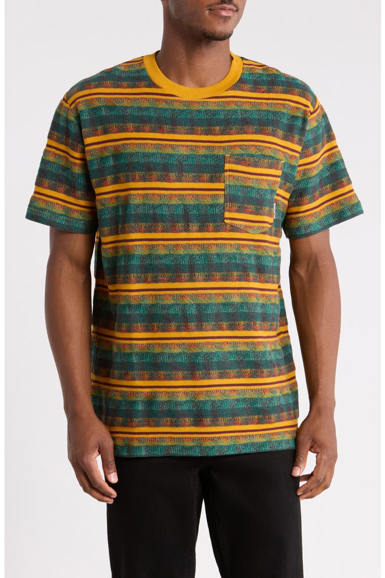 North Park Cotton T-Shirt, Main, color, YOLK