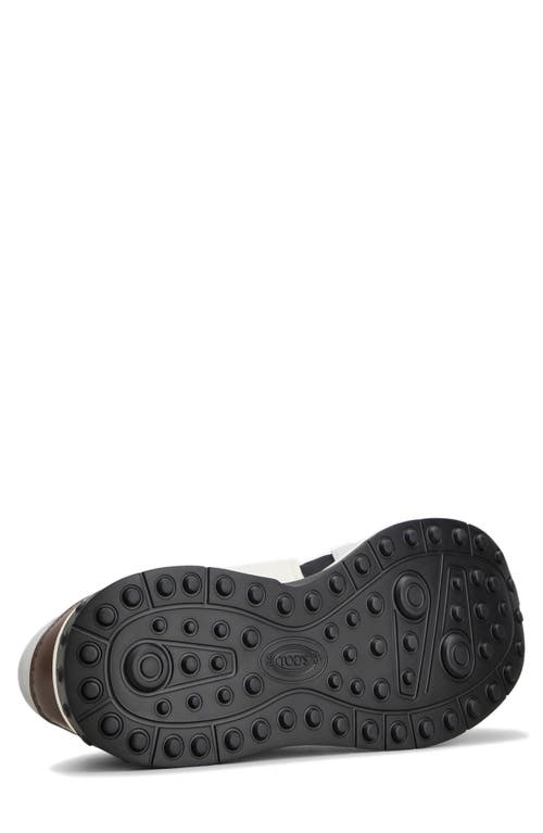 Tod's Colorblock Sneaker In Black