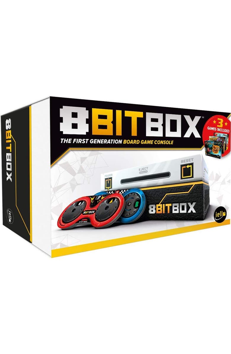 IELLO 8 Bit Box Board Game, Retro Gaming, 36 Players, 1545 Min, Kids Ages 8+, Main, color, 