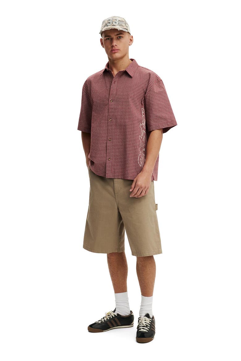 Men's Super Baggy Worker Short, Alternate, color, Camel