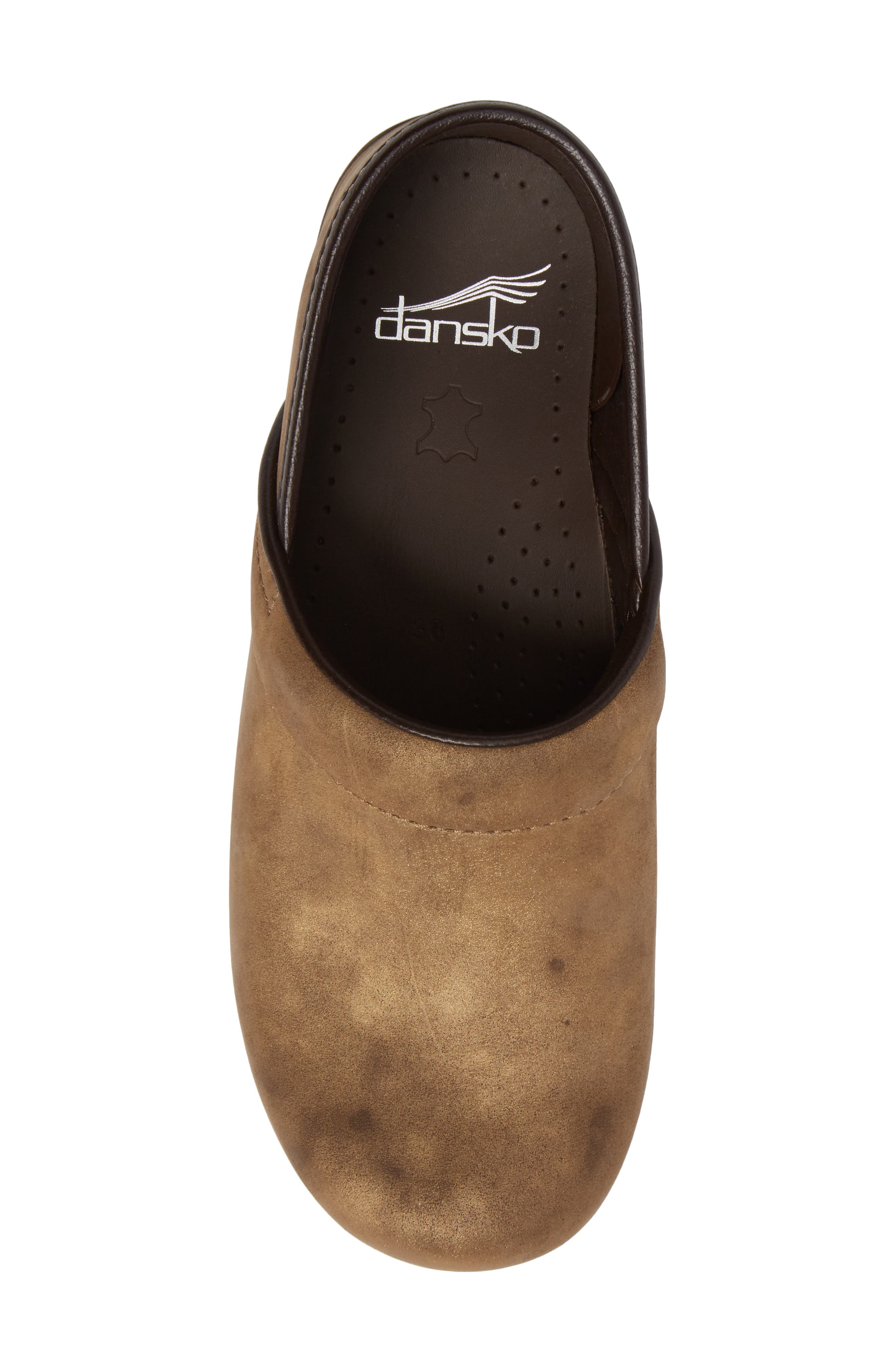 Dansko Distressed Professional Clog, Alternate, color, 