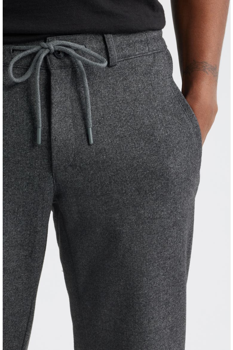 Phil K Elastic Waist Stretch Jersey Pants, Alternate, color, ELEPHANT