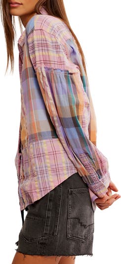 Madras Dreams Button-Up Shirt
