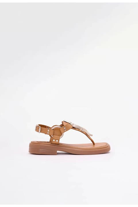 A Sleeping Crocodile Sandal
