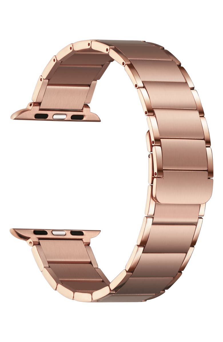The Posh Tech Wide Link 23mm Magnetic Apple Watch<sup>®</sup> Bracelet Watchband, Alternate, color,
