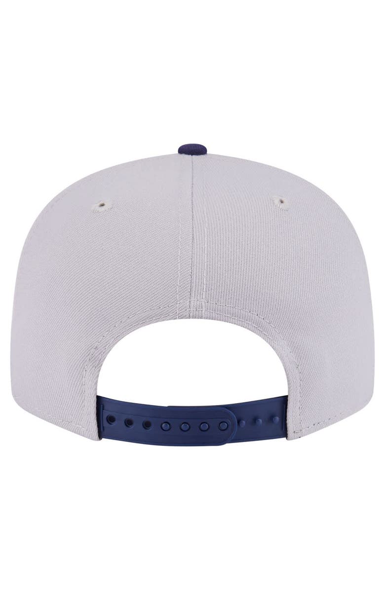 New Era Men's New Era  Gray/Navy Utah Jazz Color Pack Two-Tone 9FIFTY Snapback Hat, Alternate, color, 