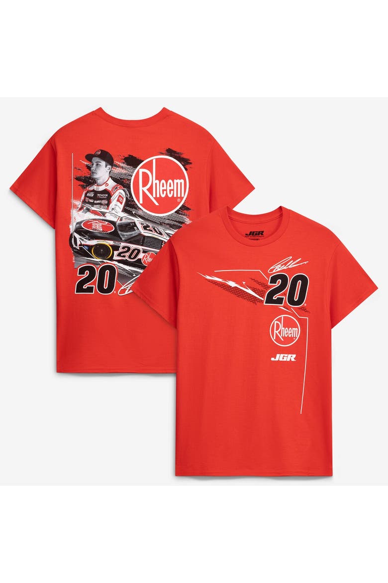 Men's Joe Gibbs Racing Team Collection  Red Christopher Bell #20 Rheem T-Shirt, Main, color, Red
