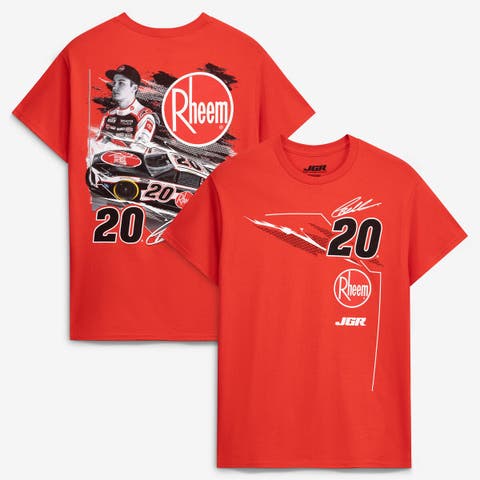 Men's Joe Gibbs Racing Team Collection  Red Christopher Bell #20 Rheem T-Shirt