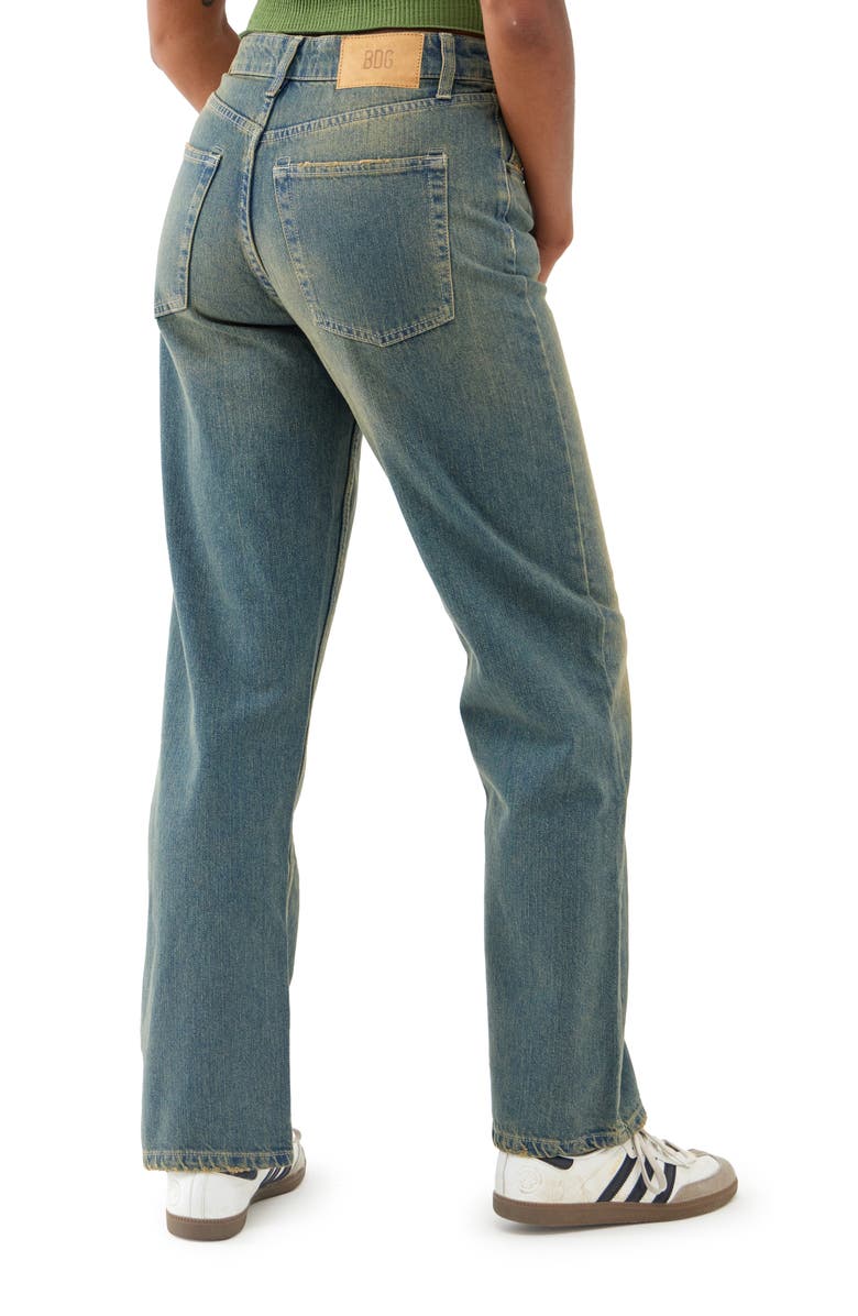 BDG Urban Outfitters Tinted Authentic Straight Leg Jeans, Alternate, color, 