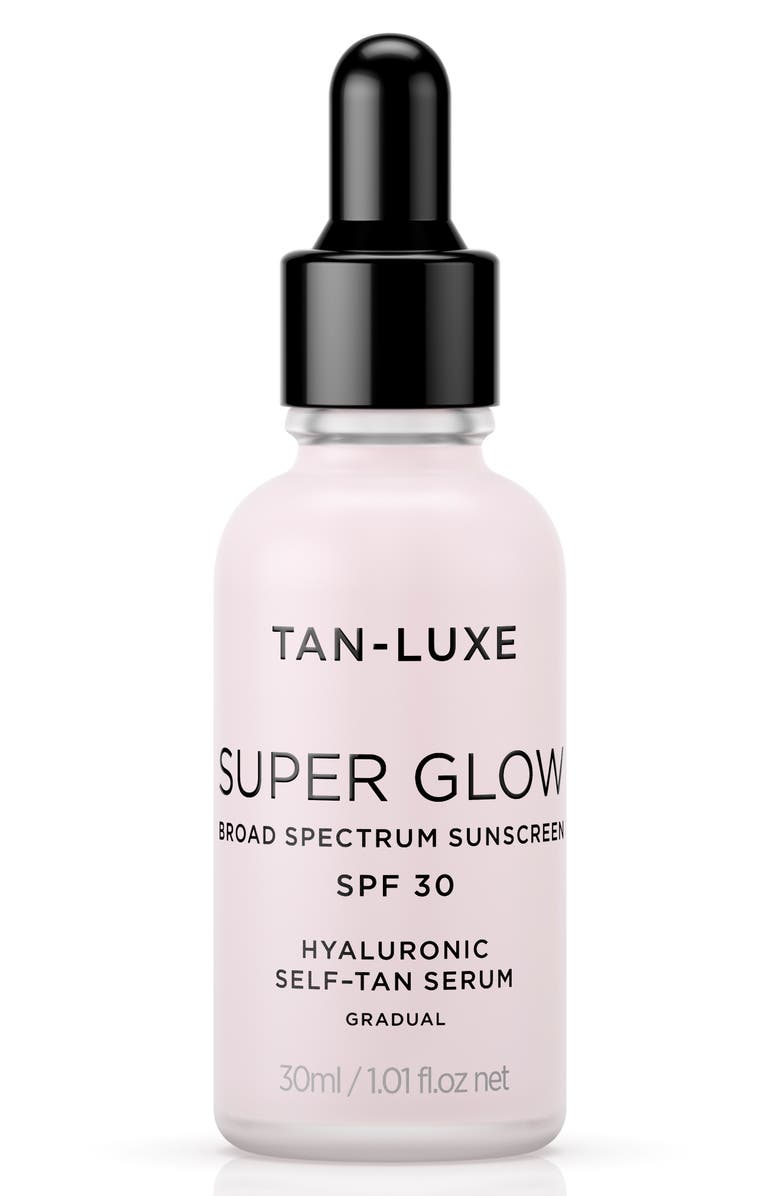 Tan-Luxe Super Glow SPF 30 Self-Tan Face Serum, Main, color, 