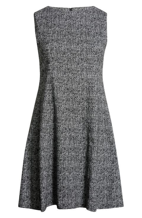 Multi Seam Fit and Flare Dress