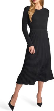 Ted Baker Rebecca Crewneck Midi Flare Dress