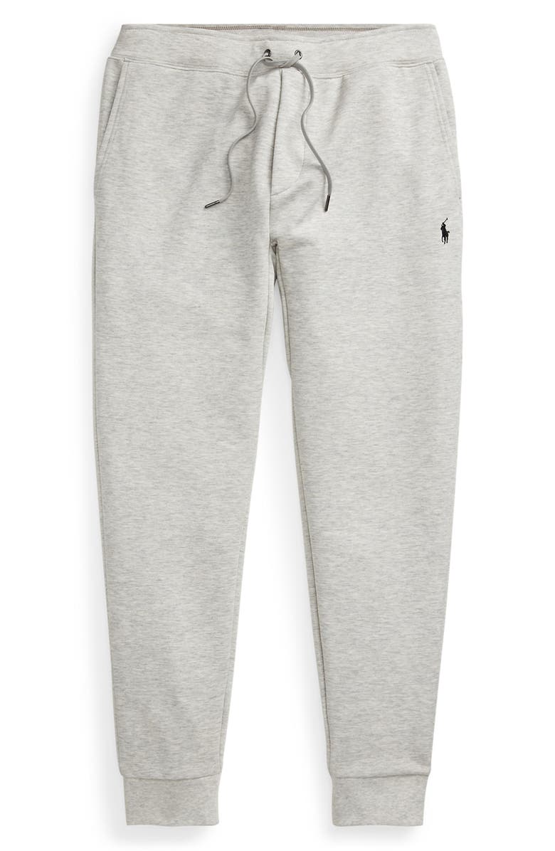 Polo Ralph Lauren Double Knit Jogger Pants, Alternate, color, Light Sport Heather