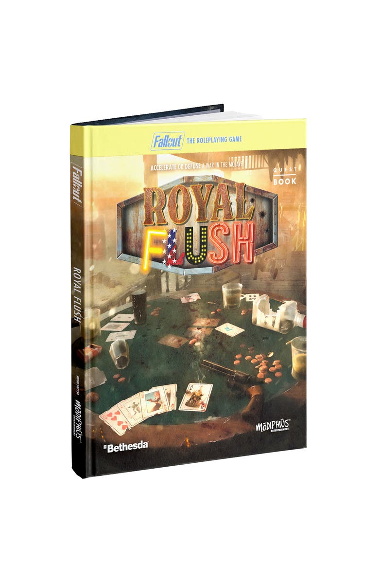 Fallout RPG Modiphius Entertainment Fallout The Roleplaying Game - Royal Flush Quest Book, Main, color, Multicolored