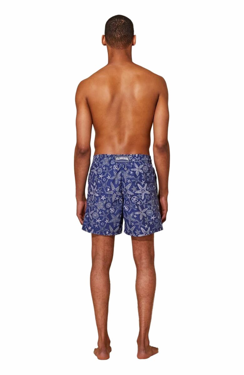 Vilebrequin Men's Starlettes Bicolores Swim Trunks, Alternate, color,
