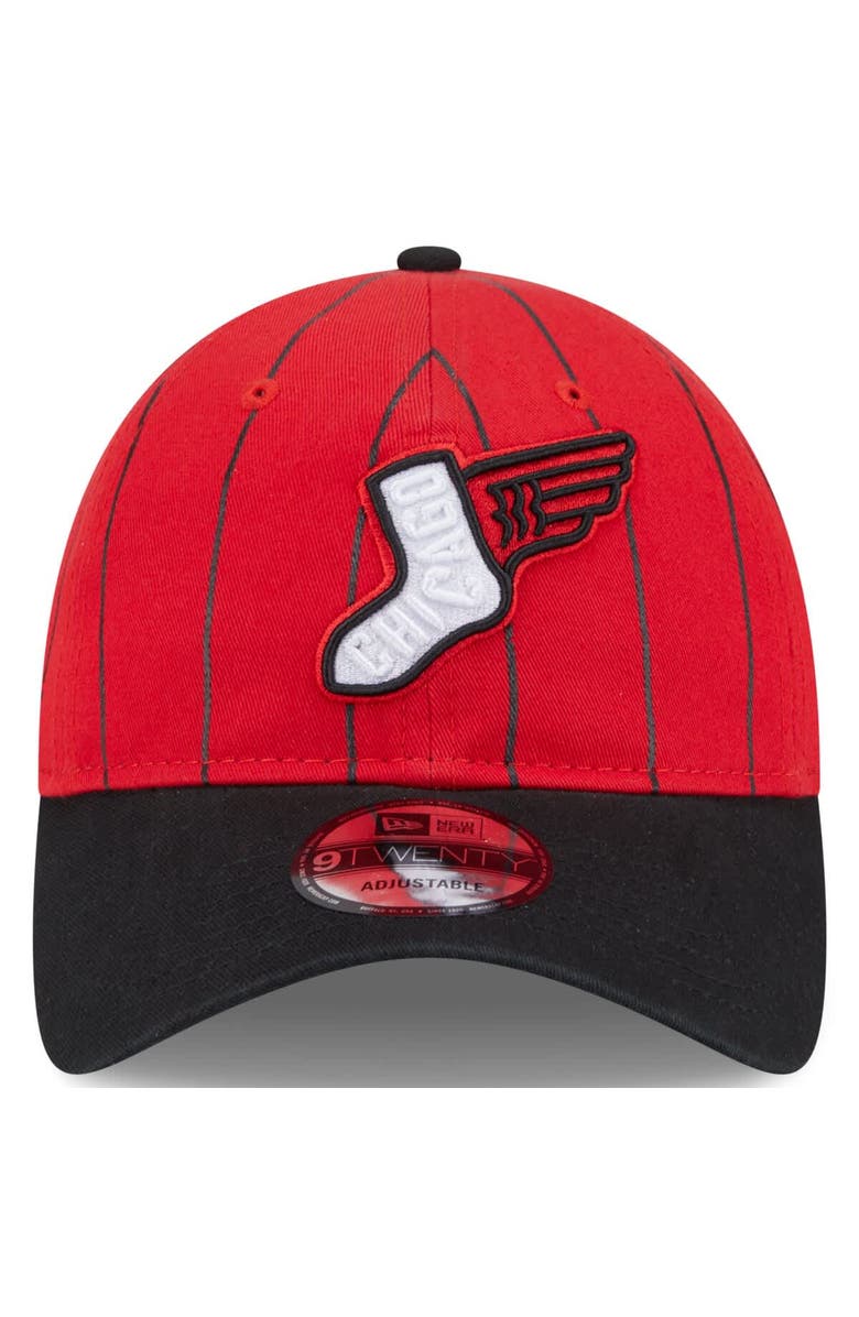 New Era Men's New Era Red/Black Chicago White Sox 2025 City Connect 9TWENTY Adjustable Hat, Alternate, color, Red