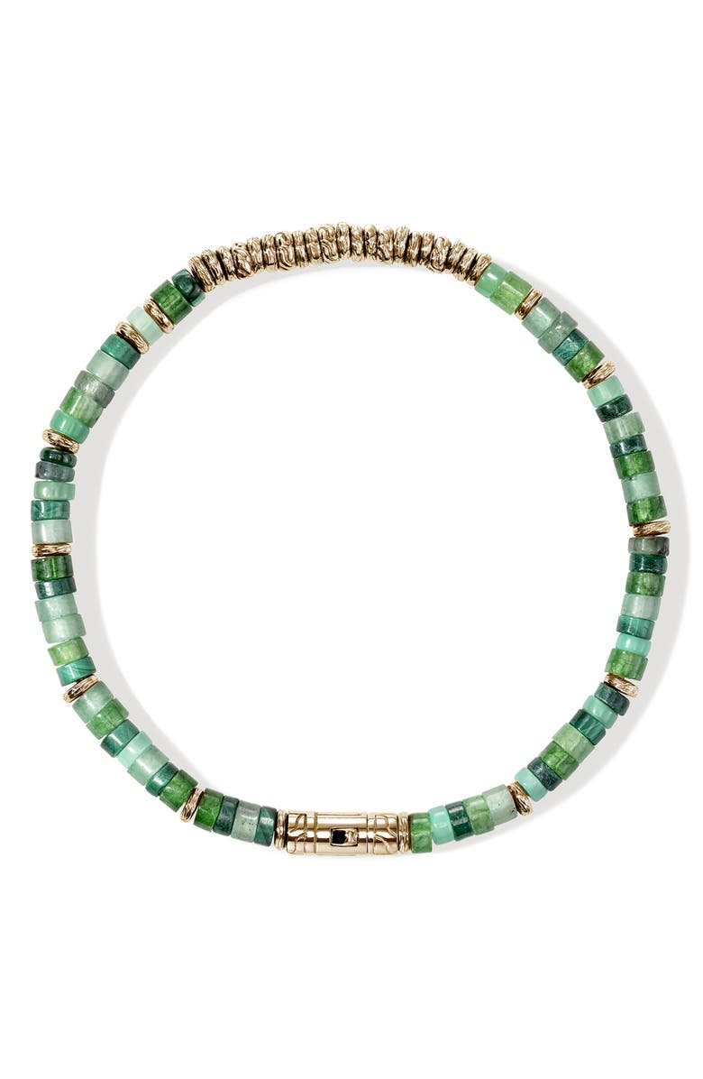 John Hardy Heishi Bracelet, Gold, Hardstones, Alternate, color, Gold