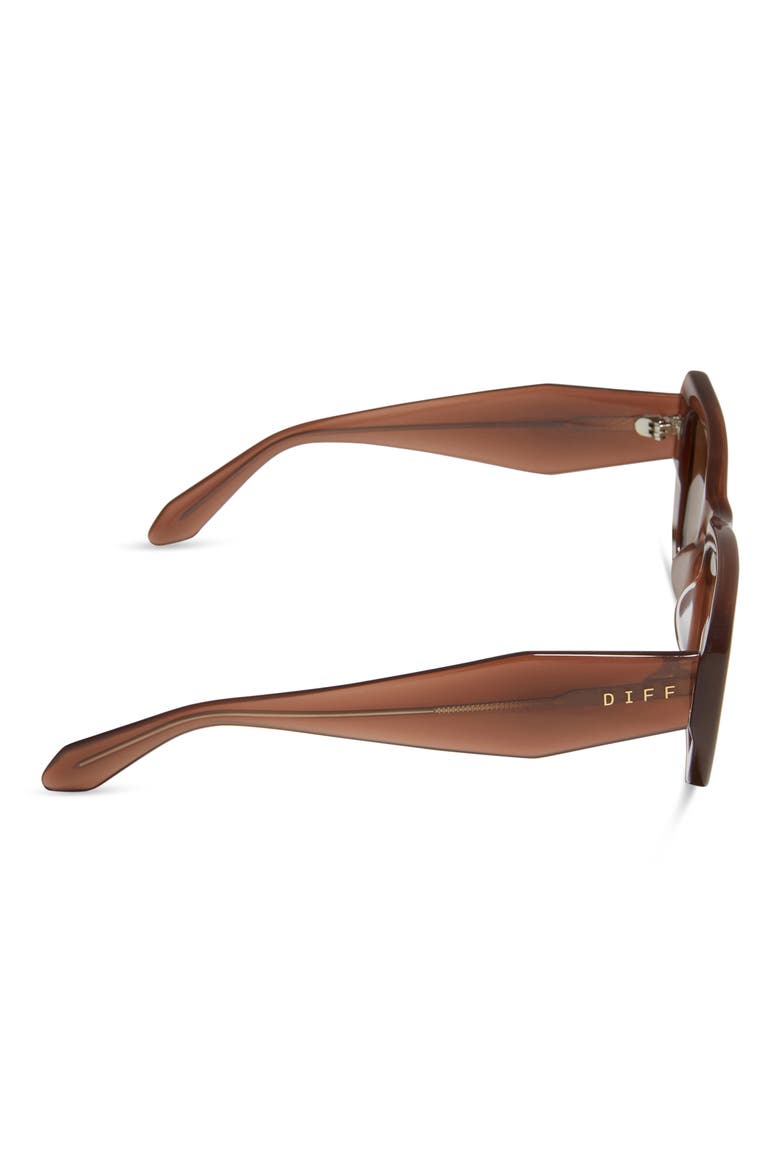 51mm Polarized Cat Eye Sunglasses, Alternate, color, MACCHIATO