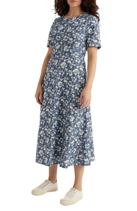 Fox Path Organic Cotton Floral Dress