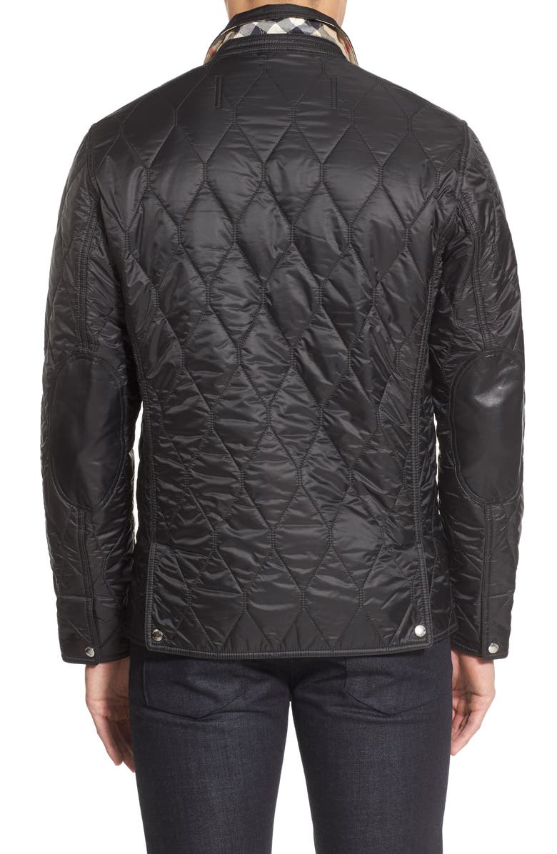 Burberry Gillington Water Resistant Quilted Jacket, Alternate, color, 