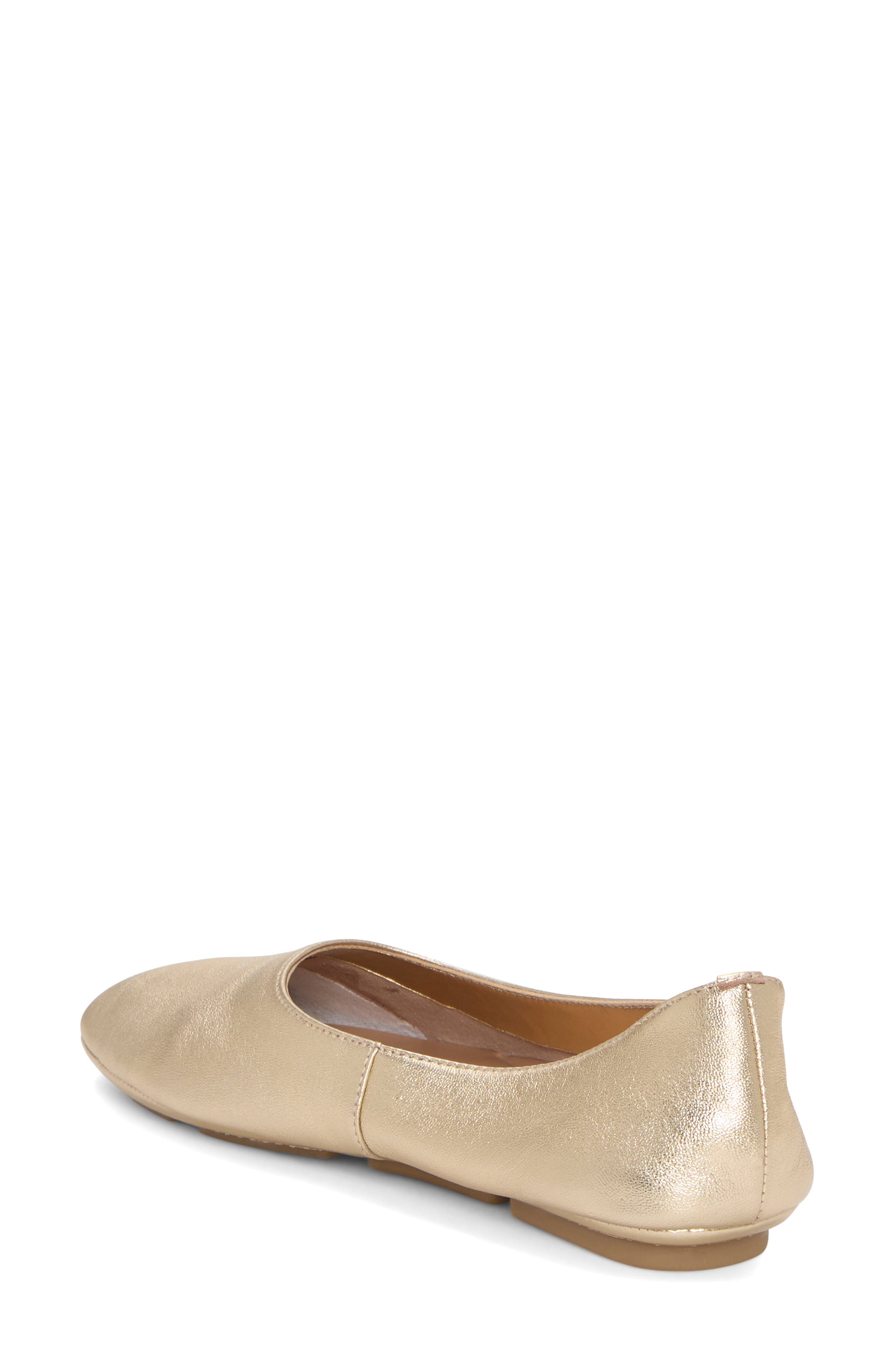 Catisha Ballet Flat, Alternate, color, EGYPTIAN GOLD