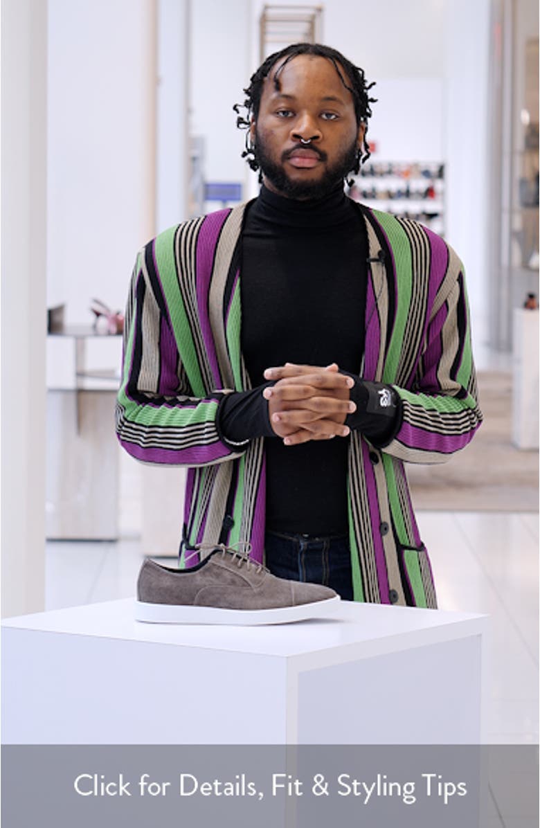 Bolivar Cap Toe Water Resistant Sneaker, sales video thumbnail