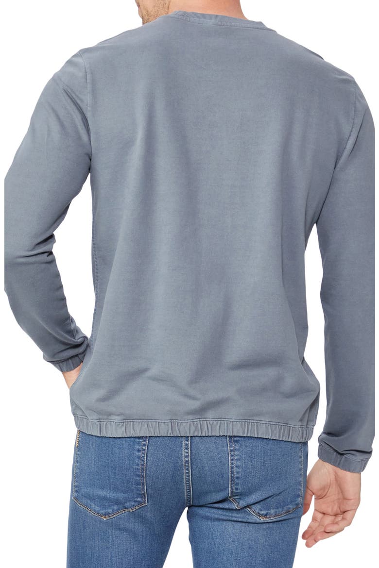 Jaxton Cotton French Terry Pullover, Alternate, color, VINTAGE RIVER STONE