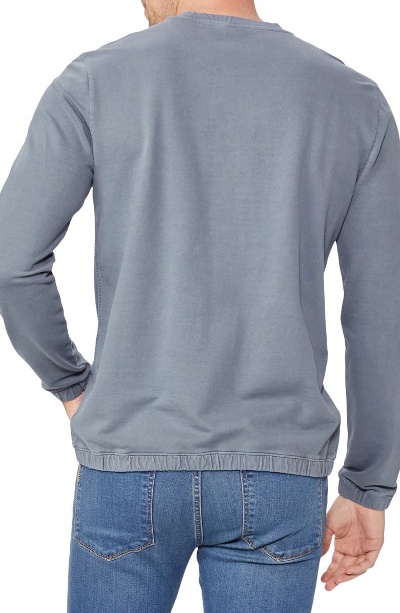 PAIGE Jaxton Cotton French Terry Pullover, Alternate, color,