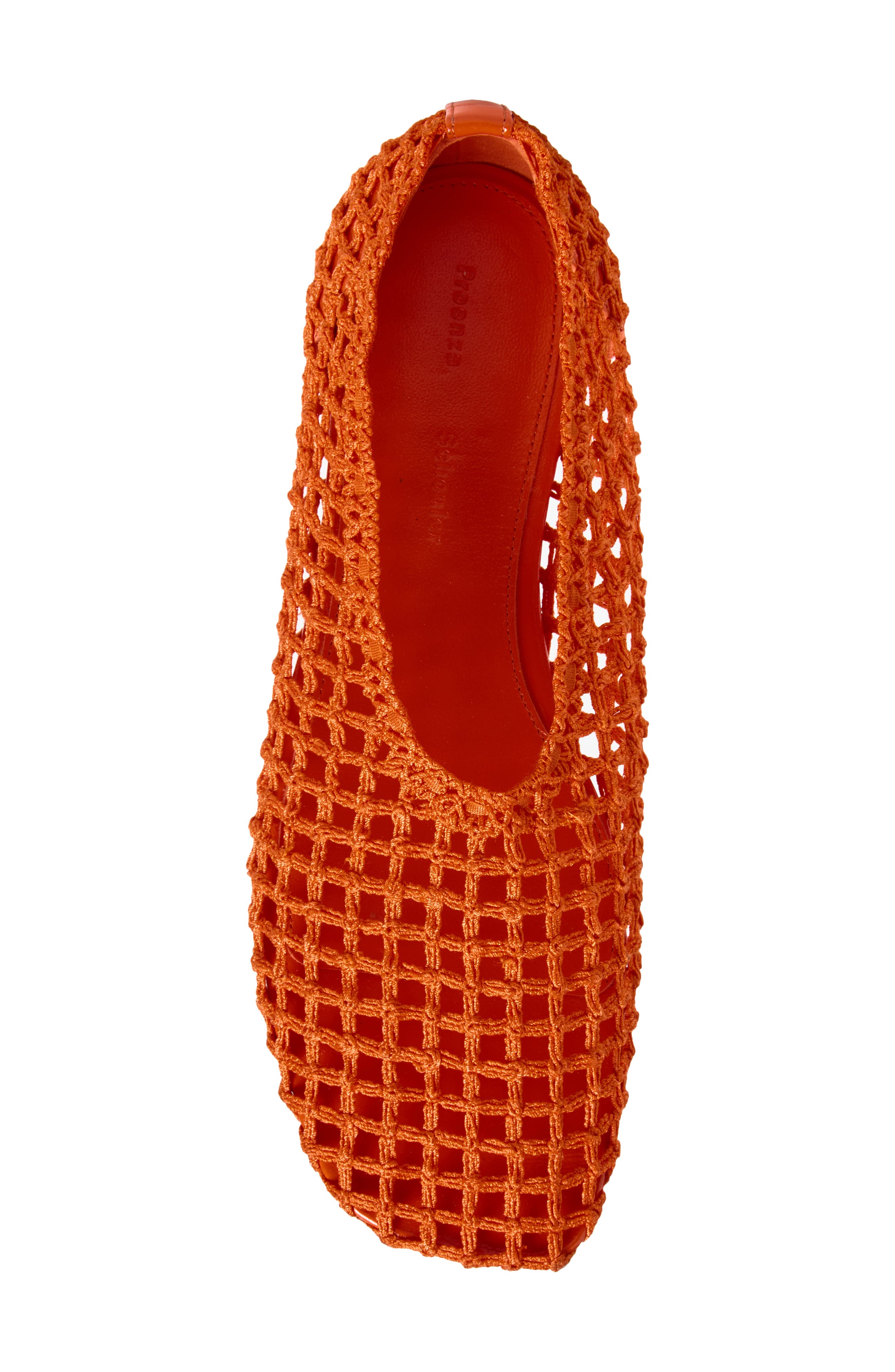 Slant Crochet Flat, Alternate, color, FLAME