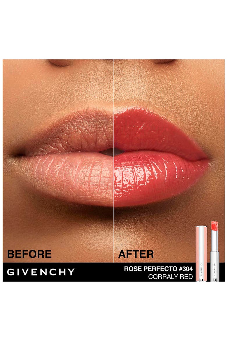 Rose Hydrating Lip Balm, Alternate, color, 304 CORAL RED
