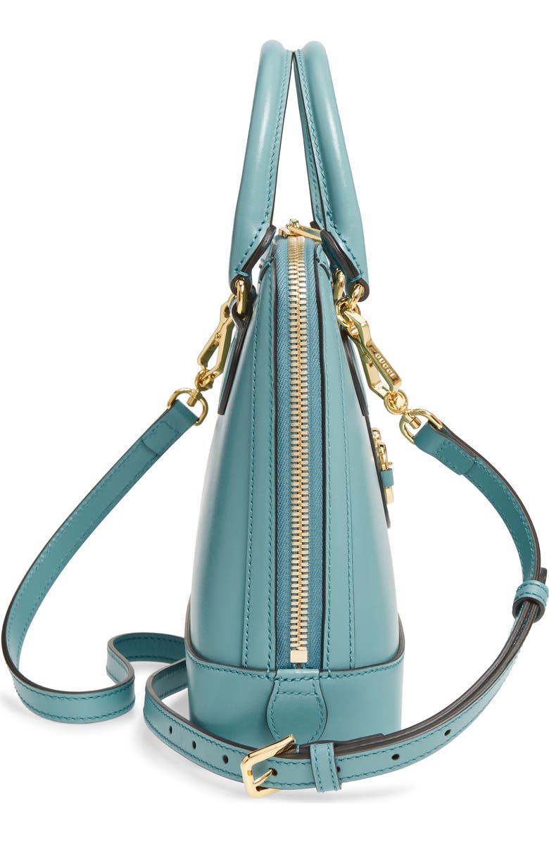 Gucci Small 1955 Horsebit Leather Satchel, Alternate, color,