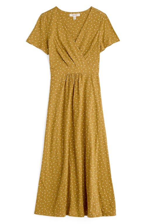 Seasalt Cornwall Chapelle Short Sleeve Organic Cotton Midi Dress